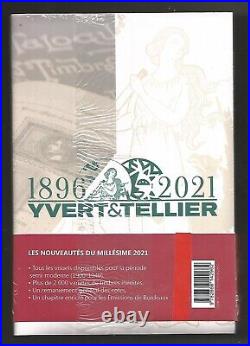 Catalog Yvert Tellier Timbres France 125 Ans Editions Bandeau Rouge Stop Infos