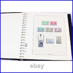 Collection De France 1942 A 1957 Dans Un Album Lindner Timbres Neufs//obl