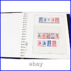 Collection De France 1942 A 1957 Dans Un Album Lindner Timbres Neufs//obl