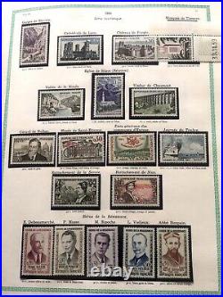 Collection Timbres De France Neufs Annees 1958-1984