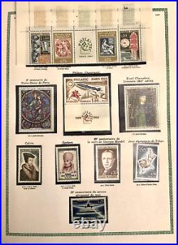 Collection Timbres De France Neufs Annees 1958-1984
