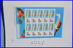 Collection Timbres Personnalisés + Blocs Luxe Mnh Cote 1200