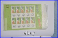 Collection Timbres Personnalisés + Blocs Luxe Mnh Cote 1200