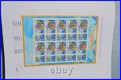 Collection Timbres Personnalisés + Blocs Luxe Mnh Cote 1200