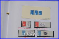 Collection Timbres Personnalisés + Blocs Luxe Mnh Cote 1200