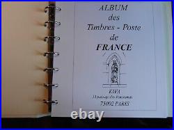 Collection de 3 albums NON TRIÉS complets de Timbres Neufs Fr de 1960 / 2000