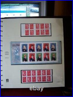 Collection de timbres de France neuf réunies dans 11 reliures Safe Yokoama