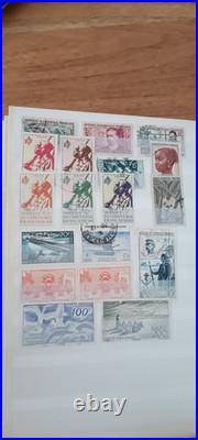 Collection des Colonies Françaises 1200 timbres # 188