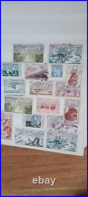 Collection des Colonies Françaises 1200 timbres # 188
