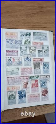 Collection des Colonies Françaises 1200 timbres # 188
