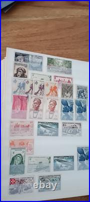Collection des Colonies Françaises 1200 timbres # 188
