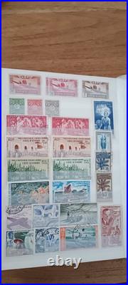 Collection des Colonies Françaises 1200 timbres # 188