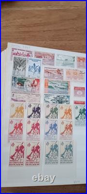 Collection des Colonies Françaises 1200 timbres # 188