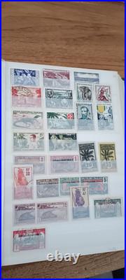 Collection des Colonies Françaises 1200 timbres # 188