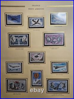 Collection poste aérienne N dont PA 1,2,15 & PM3 signés Calves 14 +6000