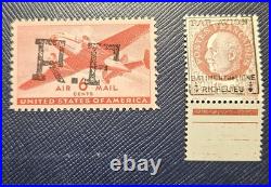 Collection poste aérienne N dont PA 1,2,15 & PM3 signés Calves 14 +6000