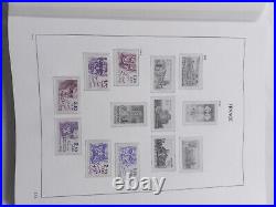 Collection timbres FRANCE + 3 albums standard + 2 albums DAVO LUXE III & IV