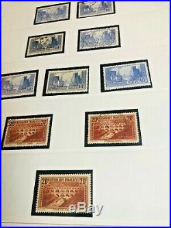 Collection timbres France 3 albums de semi moderne dt lettres 1900-1950 À VOIR