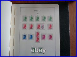 Collection timbres France de 1976 à 1990 neufs album luchtturm (grosse décote)