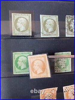 Collection timbres France dt classiques neufs (grosses valeurs) cote 25 000 ++