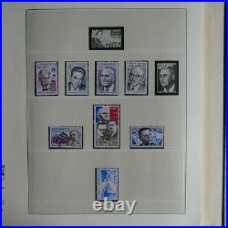 Collection timbres de France 1973-1979 dans un album Lindner, TB