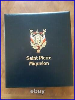 Collection timbres neufs st Pierre et Miquelon SPM 1986/2013 album Davo luxe