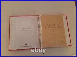 Documents Philatéliques Officiels de la Poste 1985à 1989, bon état, 5 albums