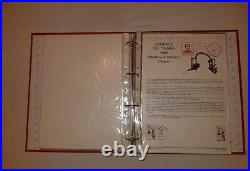 Documents Philatéliques Officiels de la Poste 1985à 1989, bon état, 5 albums