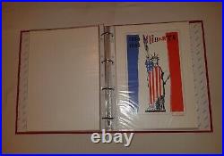 Documents Philatéliques Officiels de la Poste 1985à 1989, bon état, 5 albums