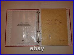 Documents Philatéliques Officiels de la Poste 1985à 1989, bon état, 5 albums