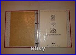 Documents Philatéliques Officiels de la Poste 1985à 1989, bon état, 5 albums