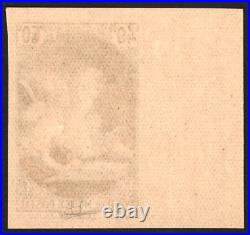 Essai de Couleur ND N°446 Le Musée Postal Vert, Neuf Signé Brun Cote 450