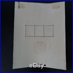 FEUILLET SHEET BLOC N°2a EXPOSITION STRASBOURG 1927 NEUF COTE 1350