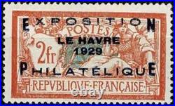 FRANCE 1929 EXPOSITION PHILATELIQUE DU HAVRE YT n° 257A neuf? / MH (B) Signé