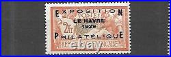 FRANCE 1929 Exposition du Havre cat yt n° 257 A Signé Calves n MLH