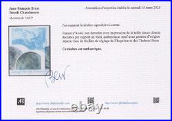 FRANCE 4144 Non dentelé et couleurs décalées, rare et non listée, certificat