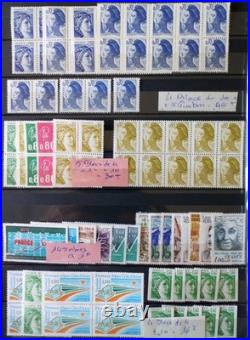 FRANCE 50% SOUS FACIALE LOT 09/03 CAM Timbres en FRANCS ENVOI R2