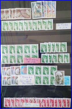 FRANCE 50% SOUS FACIALE LOT 09/03 CAM Timbres en FRANCS ENVOI R2