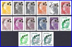 FRANCE ANNÉE 2012 COMPLETE + BLOCS, TIMBRE ARGENT, 10 x CARNETS et SERVICE