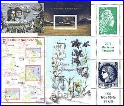 FRANCE- ANNEE 2023 Complète 97 Timbres NEUFS du N° 5643 au 57. LUXE MNH