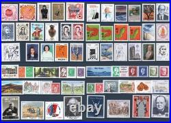 FRANCE- ANNEE 2025 Complète 108 Timbres NEUFS du N° 5838 au 59. LUXE MNH