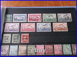 FRANCE COLLECTION DE TIMBRES NEUFS ET OBLITERES 1900 a TAXES. COTE MINI 1000