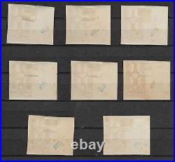 FRANCE EX-COLONIE 1949 GHADAMES N°1 à 8 et PA1-2 NEUFS AVEC CHARNIERE REF 89-2