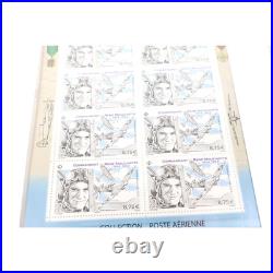 FRANCE, FEUILLE COLLECTOR F95a COMMANDANT MOUCHOTTE POSTE AERIENNE NEUF 2023