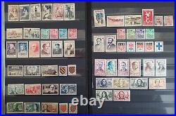 FRANCE IMPORTANTE COLLECTION de TIMBRES NEUFS de 1945 à 1971 17 scans (F3)