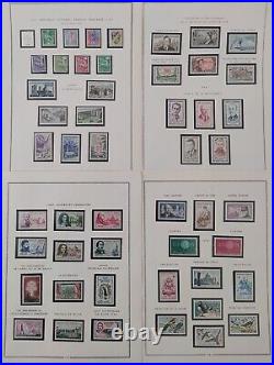FRANCE IMPORTANTE COLLECTION de TIMBRES NEUFS de 1945 à 1971 17 scans (F3)