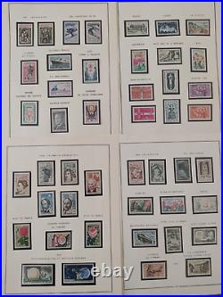 FRANCE IMPORTANTE COLLECTION de TIMBRES NEUFS de 1945 à 1971 17 scans (F3)