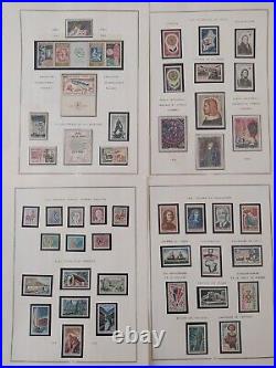 FRANCE IMPORTANTE COLLECTION de TIMBRES NEUFS de 1945 à 1971 17 scans (F3)