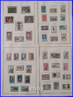 FRANCE IMPORTANTE COLLECTION de TIMBRES NEUFS de 1945 à 1971 17 scans (F3)
