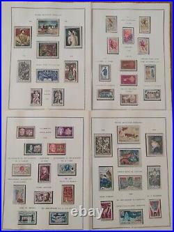 FRANCE IMPORTANTE COLLECTION de TIMBRES NEUFS de 1945 à 1971 17 scans (F3)
